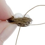 Гнездо проволочных птиц: шаг 15